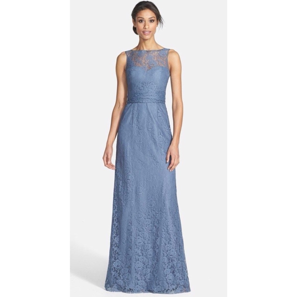 AMSALE Lace Gown Dress NWT